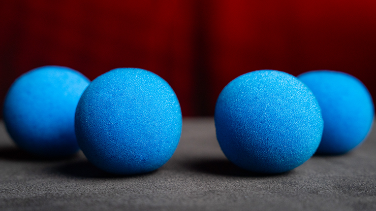 スポンジボール 青 4個入り 直径5cm Magic Sponge Balls 4PK BLUE 2" by Murphy's Magic