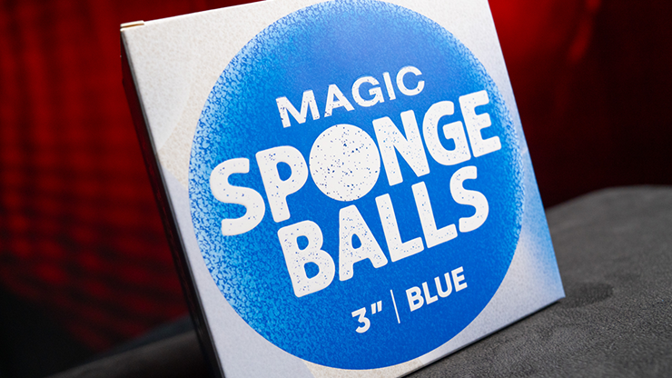 スポンジボール 青 4個入り 直径7.5cm Magic Sponge Balls 4PK BLUE 3" by Murphy's Magic
