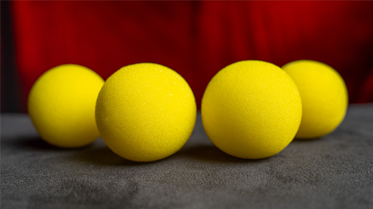 スポンジボール 黄色 4個入り 直径4cm Magic Sponge Balls 4PK YELLOW 1.5" by Murphy's Magic