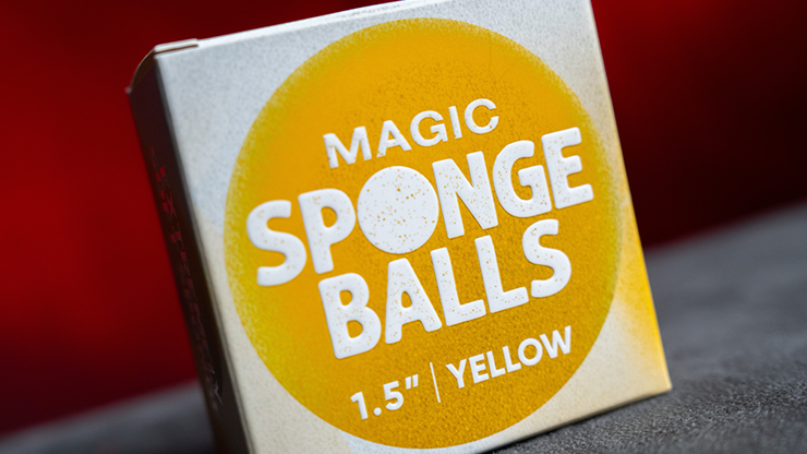 スポンジボール 黄色 4個入り 直径4cm Magic Sponge Balls 4PK YELLOW 1.5" by Murphy's Magic