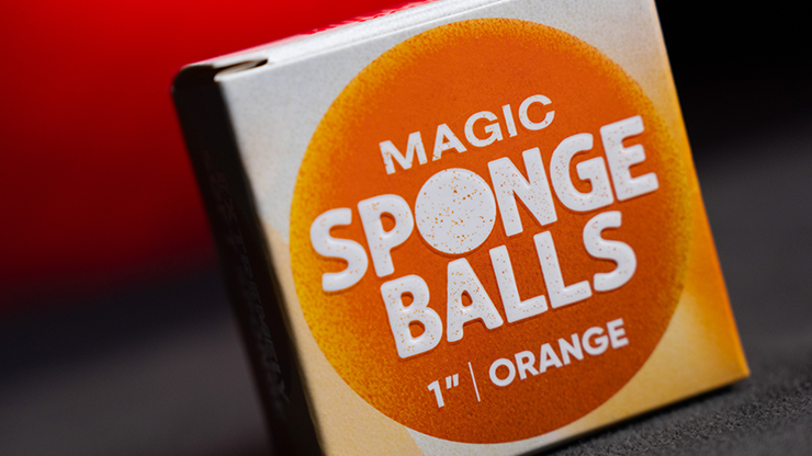 スポンジボール オレンジ 4個入り 直径2.5cm Magic Sponge Balls 4PK ORANGE 1" by Murphy's Magic