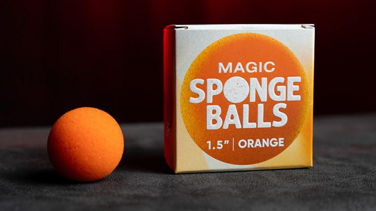 スポンジボール 青 4個入り 直径5cm Magic Sponge Balls 4PK ORANGE 1.5" by Murphy's Magic