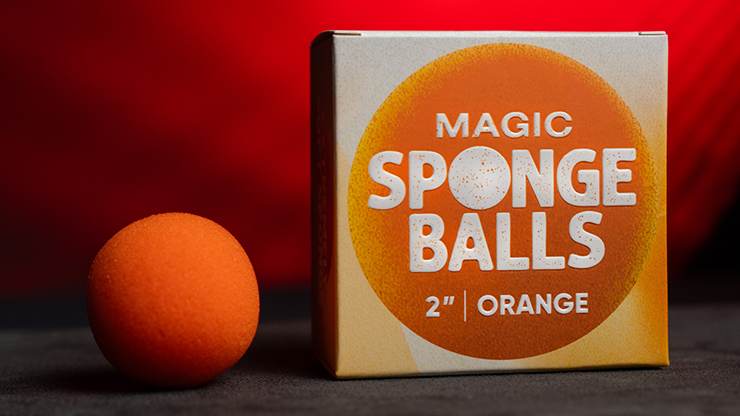 スポンジボール オレンジ 4個入り 直径5cm Magic Sponge Balls 4PK ORANGE 2" by Murphy's Magic