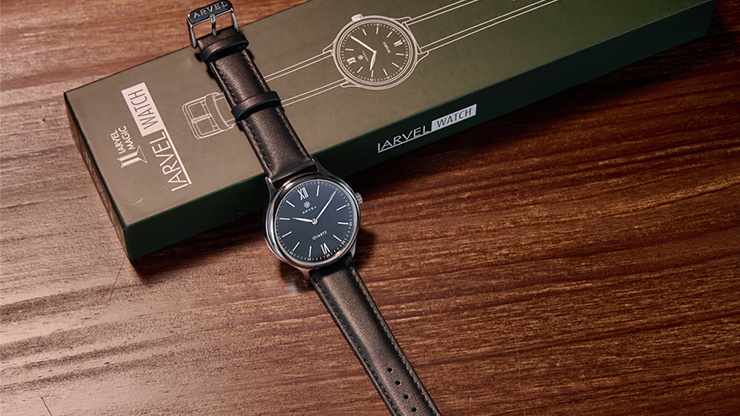 ラスト１個 アイベルウォッチ IARVEL WATCH (Silver Watchcase Black Dial) by Iarvel Magic and Bluether Magic
