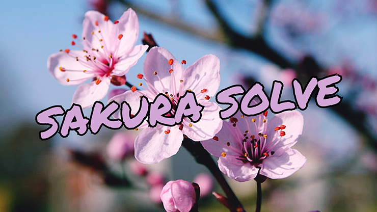 SAKURA SOLVE by Cyril Hubert and JJ Team video DOWNLOAD