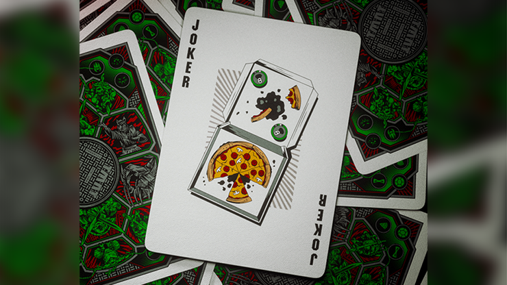 ティーンエイジ ミュータント ニンジャ タートルズ トランプ Teenage Mutant Ninja Turtles Playing Cards by theory11
