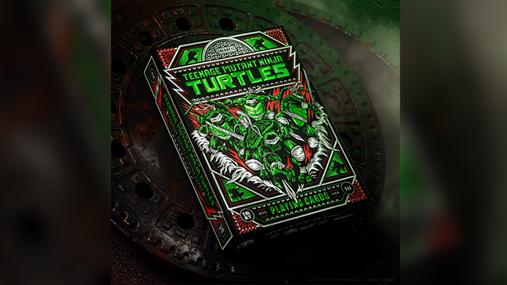 ティーンエイジ ミュータント ニンジャ タートルズ トランプ Teenage Mutant Ninja Turtles Playing Cards by theory11