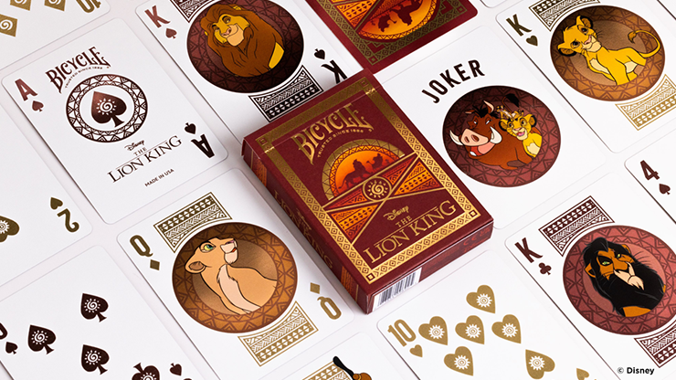 バイシクル ディズニー ライオンキング / Bicycle Disney Lion King Playing Cards by US Playing Co