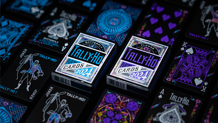 タリホー フラワー 2024 トランプ　Tally-Ho 2024 (Flower) Playing Cards by US Playing Card Co