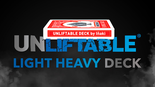 Unliftable - Light Heavy Deck by Iﾃｱaki and Javier Franco (Red)