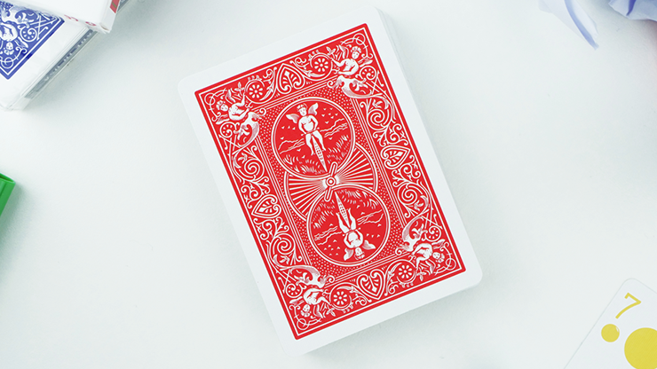 Bicycle Colors by Jordan Victoria (Red deck + 11 routines)