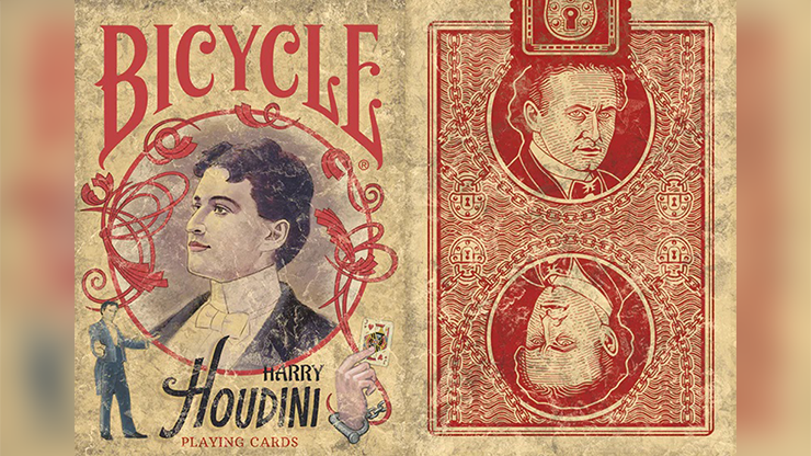 バイシクル ハリーフーディニー  トランプ Bicycle Harry Houdini Playing Cards by Collectible Playing Cards