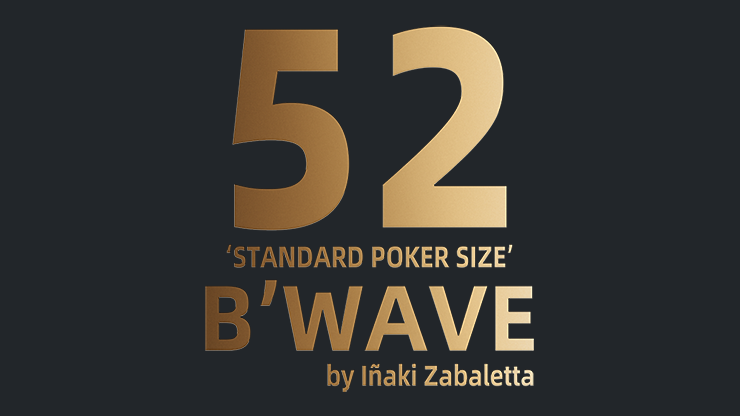 52 B'Wave (Poker Size) by Iﾃｱaki Zabaletta