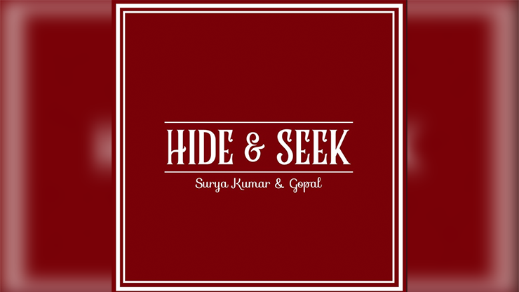 Hide and Seek Wallet (Black) By Surya Kumar and Gopal