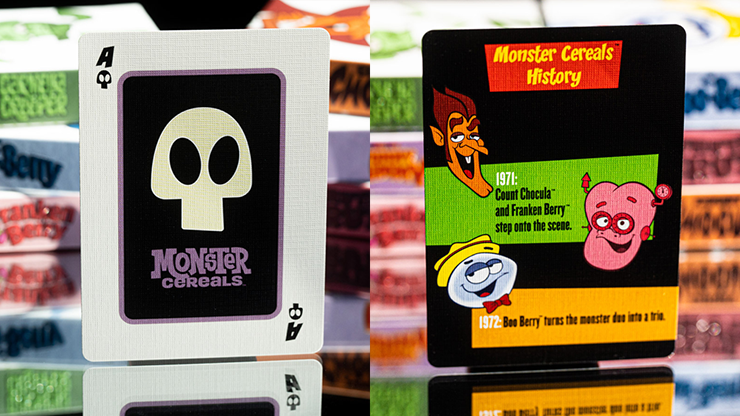 Monster Cereals Count Chocula 邃｢ Playing Cards