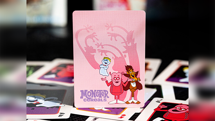 Monster Cereals Franken Berry 邃｢ Playing Cards