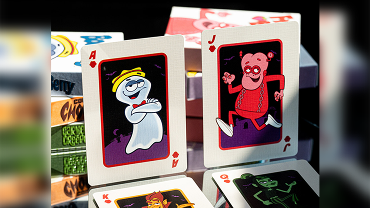 Monster Cereals Franken Berry 邃｢ Playing Cards