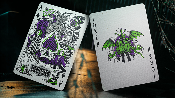 ビートルジュース トランプ Beetlejuice Playing Cards by theory11