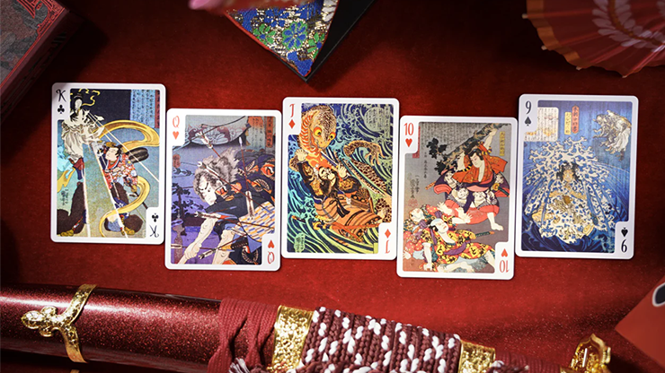 Kuniyoshi Standard Edition Playing Cards by 52 MUSﾃ右