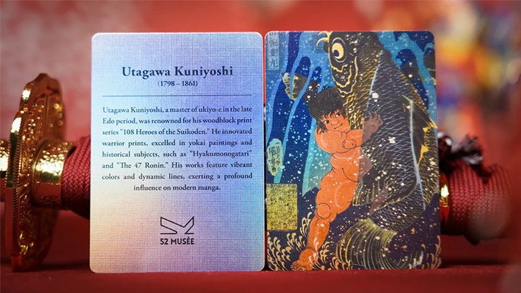 Kuniyoshi Standard Edition Playing Cards by 52 MUSﾃ右