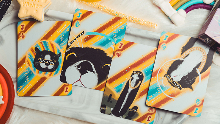 Space Cat V2 Collector's Box Set Playing Cards by King Star