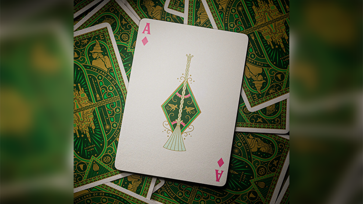 ウィキッド トランプ 緑 Wicked Playing Cards by theory11