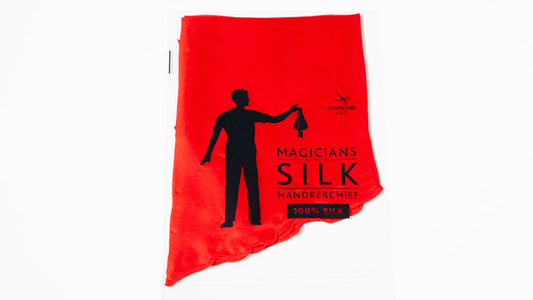 PRO SILK DIAMOND CUT RED 24" by Murphy's Magic
