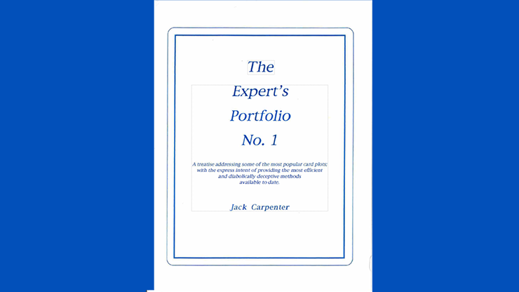 Expert's Portfolio by Jack Carpenter eBook