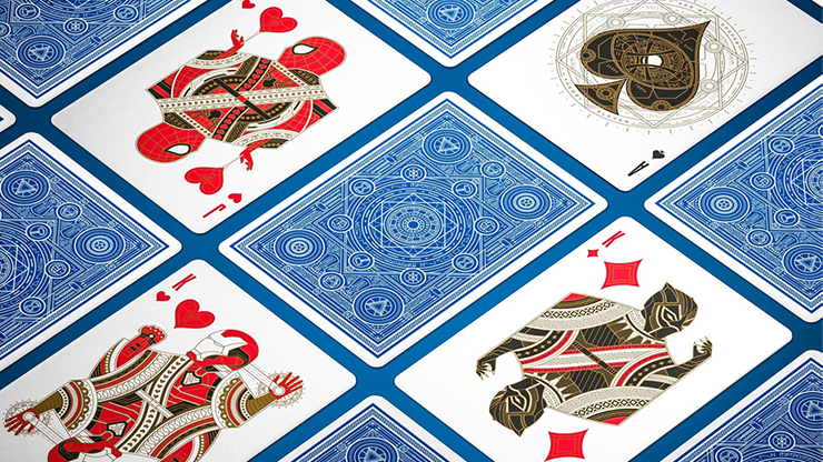 アベンジャーズ 青 トランプ Avengers: Blue Edition Playing Cards by theory11