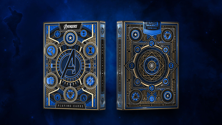 アベンジャーズ 青 トランプ Avengers: Blue Edition Playing Cards by theory11