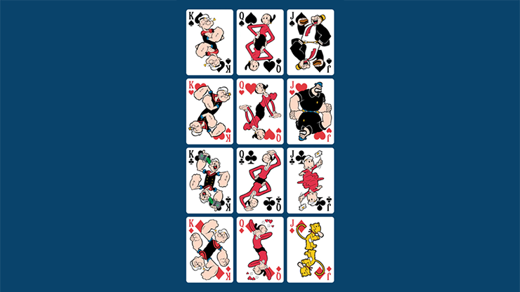 バイシクル ポパイ/ Bicycle Limited Edition Popeye The Sailor Man Playing Cards by Collectible Playing Cards