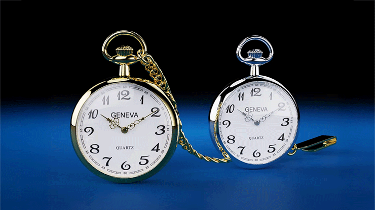 Pocket Watch (Gold) by Iarvel Magic