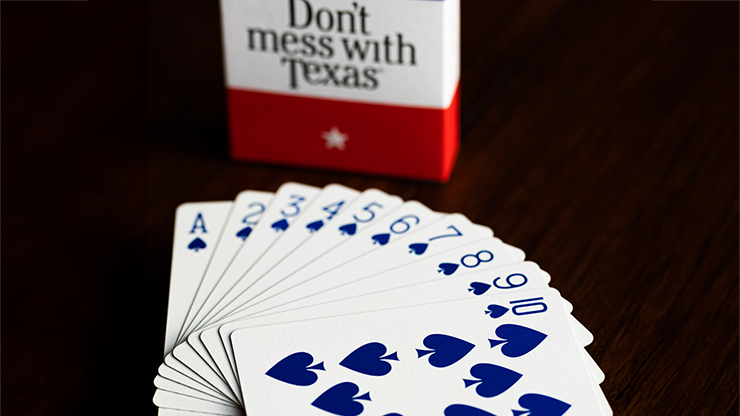DON'T MESS WITH TEXAS邃｢ PLAYING CARDS by Fultons
