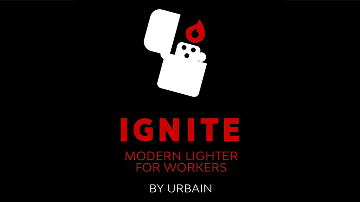 ライター型フラッシャー グレー / Ignite (Grey) by Gentlemen's Magic & Urbain