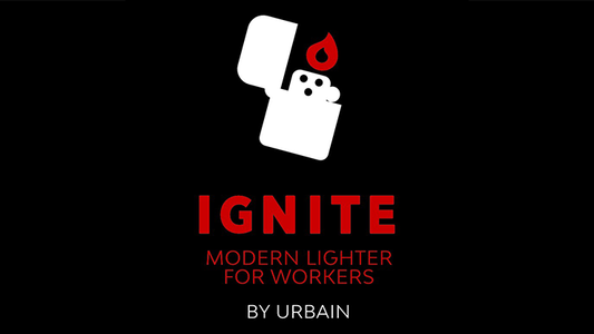 ライター型フラッシャー 赤 / Ignite (Red) by Gentlemen's Magic & Urbain