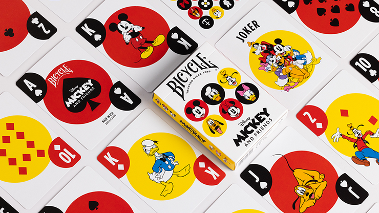 バイシクル ディズニー ミッキー＆フレンズ Disney Bicycle Mickey and Friends Playing Card by US Playing Cards