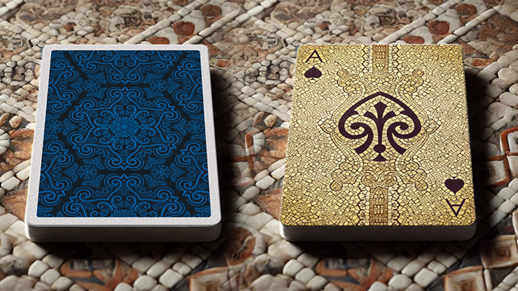 The Spirit of The Mosaic (Blue) Playing Cards