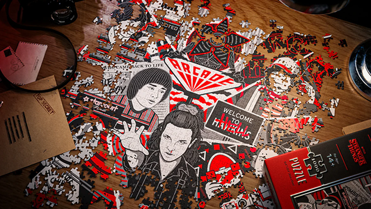 ストレンジャーシングス ジグソーパズル 1000ピース Stranger Things Jigsaw Puzzle by theory11