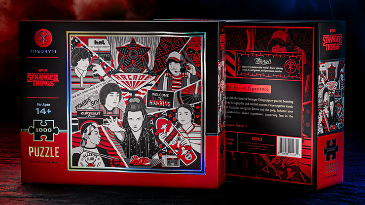 ストレンジャーシングス ジグソーパズル 1000ピース Stranger Things Jigsaw Puzzle by theory11