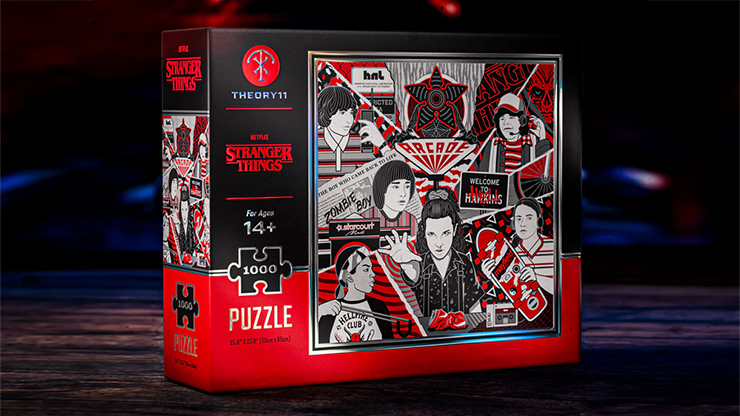 ストレンジャーシングス ジグソーパズル 1000ピース Stranger Things Jigsaw Puzzle by theory11