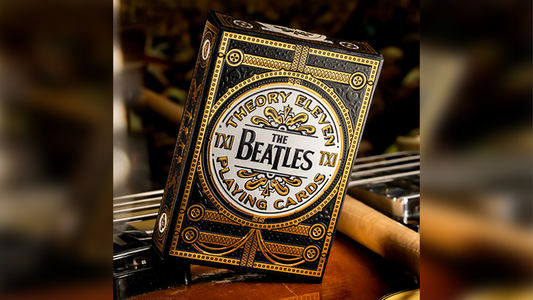 ビートルズ スペシャルエディション  黒 The Beatles Special Edition (Black) Playing Cards by theory11