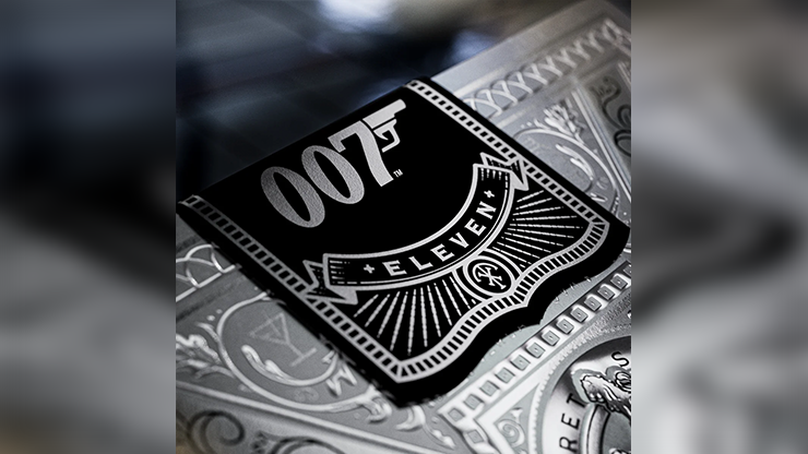 ジェームズボンド 007 シルバー エディショントランプ James Bond Silver Edition Playing Cards by theory11
