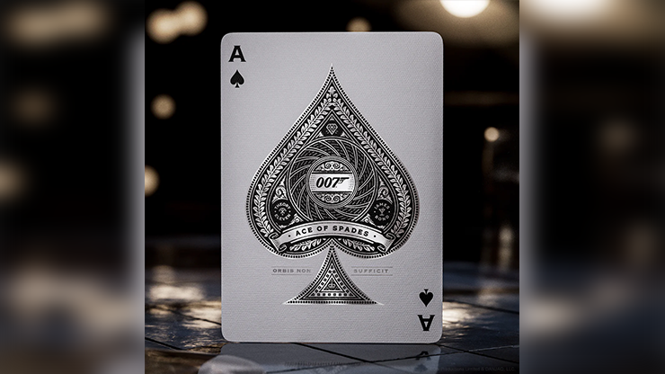 ジェームズボンド 007 シルバー エディショントランプ James Bond Silver Edition Playing Cards by theory11