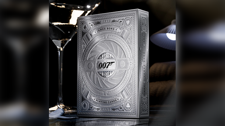 James Bond Silver Edition Playing Cards by theory11 – kdmagic