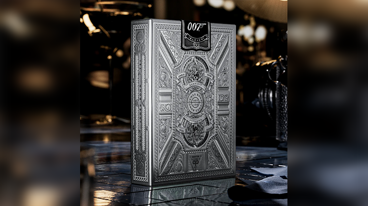 James Bond Silver Edition Playing Cards by theory11 – kdmagic