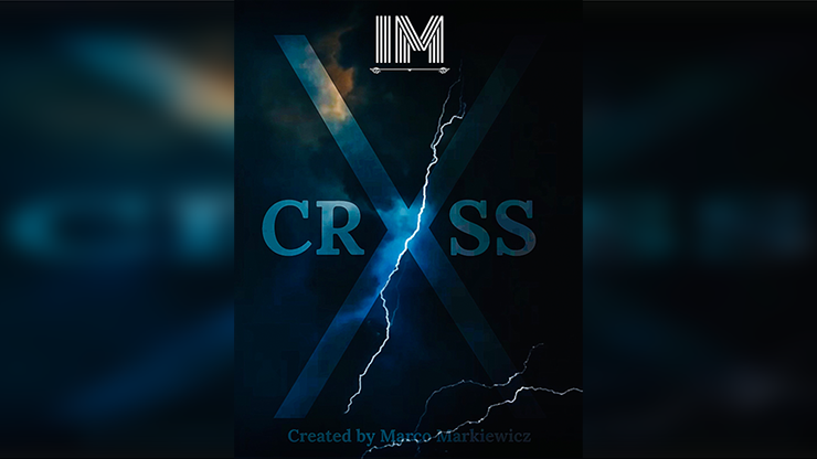 Cross (Blue) by Marco Markiewicz