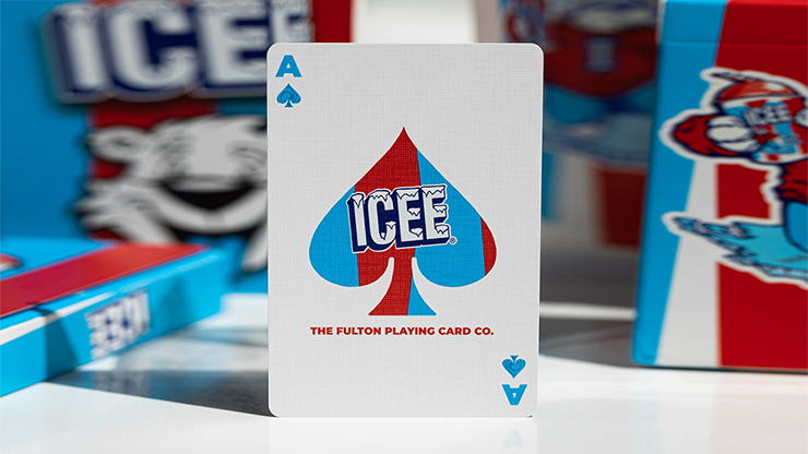 ICEE邃｢ BEAR OFFICIAL PLAYING CARDS