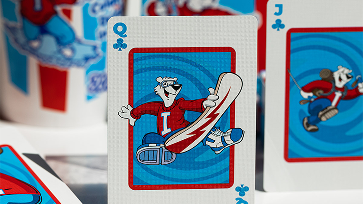 ICEE邃｢ BEAR OFFICIAL PLAYING CARDS