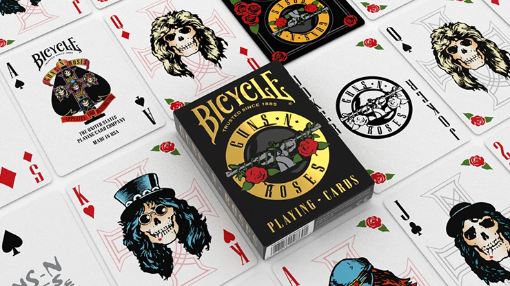 バイシクル ガンズ ローズ / Bicycle Guns N' Roses by US Playing Card