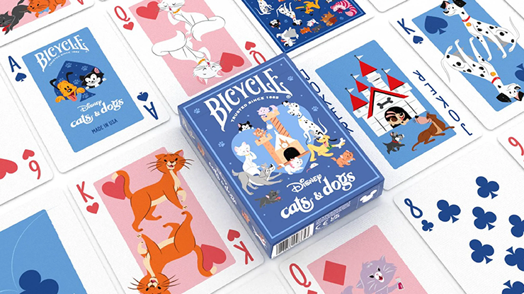 バイシクル ディズニー キャット＆ドッグ / Bicycle Disney Cats and Dogs Playing Cards by US Playing Card